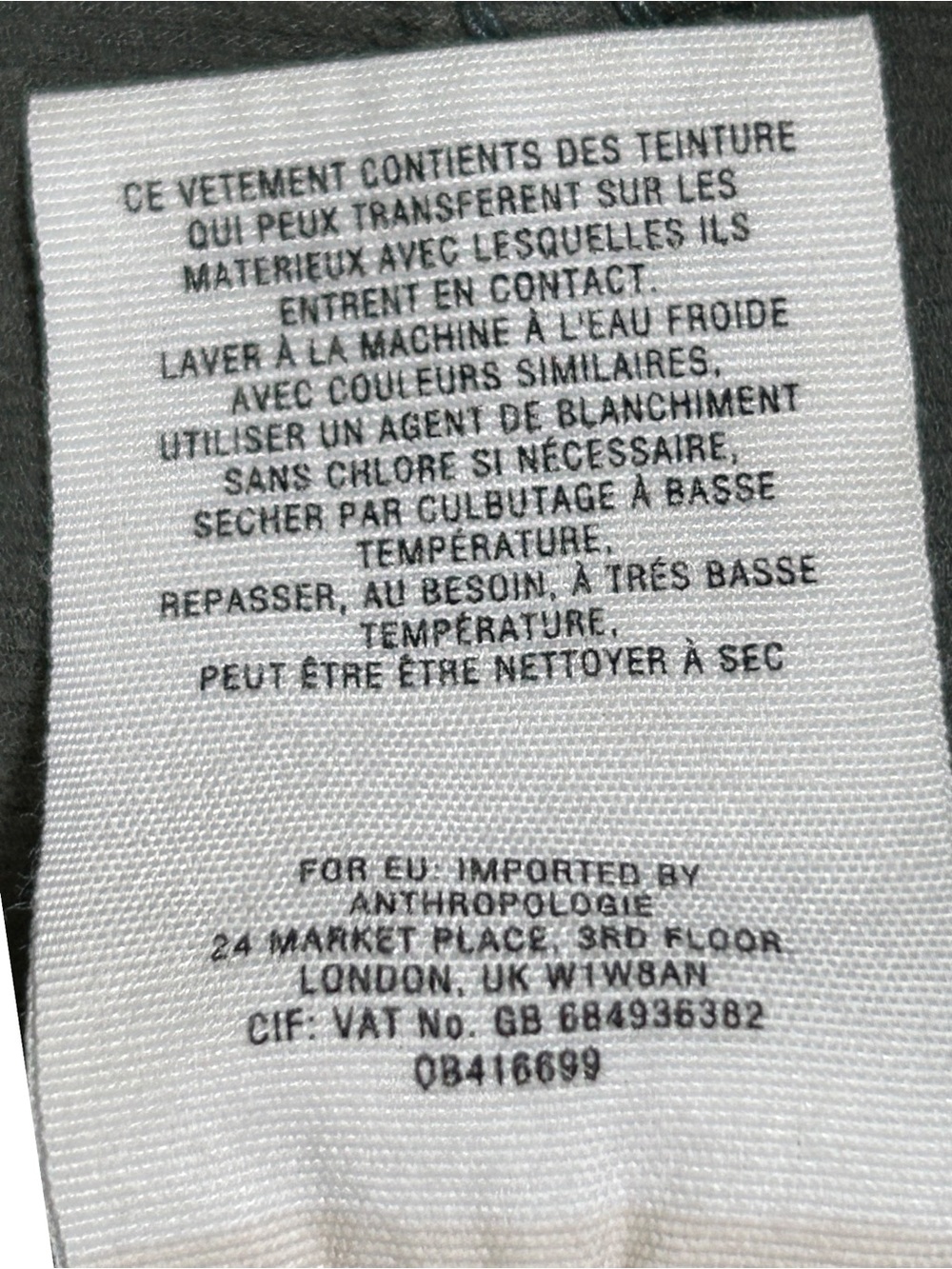 4/$20 Pilcro and the Letterpress Gray Green Stretch Corduroy Skinny Pants 25 - Picture 6 of 6